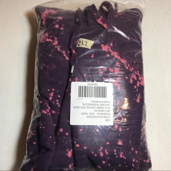 PRICE FIRM!!! Urban Renewal Vtg Oversized Bleached Hoodie - Picture 8 of 8